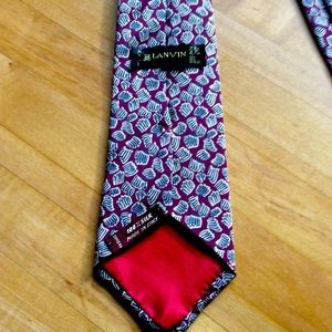 Vintage Lanvin Silk Tie